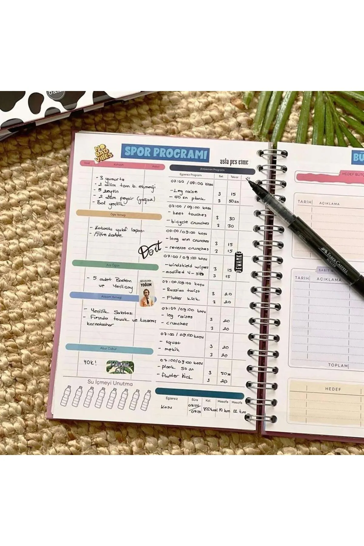 Planlayıcı Spiralli Defter 